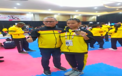 Kado Spesial di Hari Pahlawan - Siswi SMKN 7 Pekanbaru Meraih Medali Juara II Point Fighting 56 KG dalam Indonesia Martial Arts Games 2023